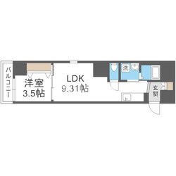 URBAN PARK難波南の物件間取画像